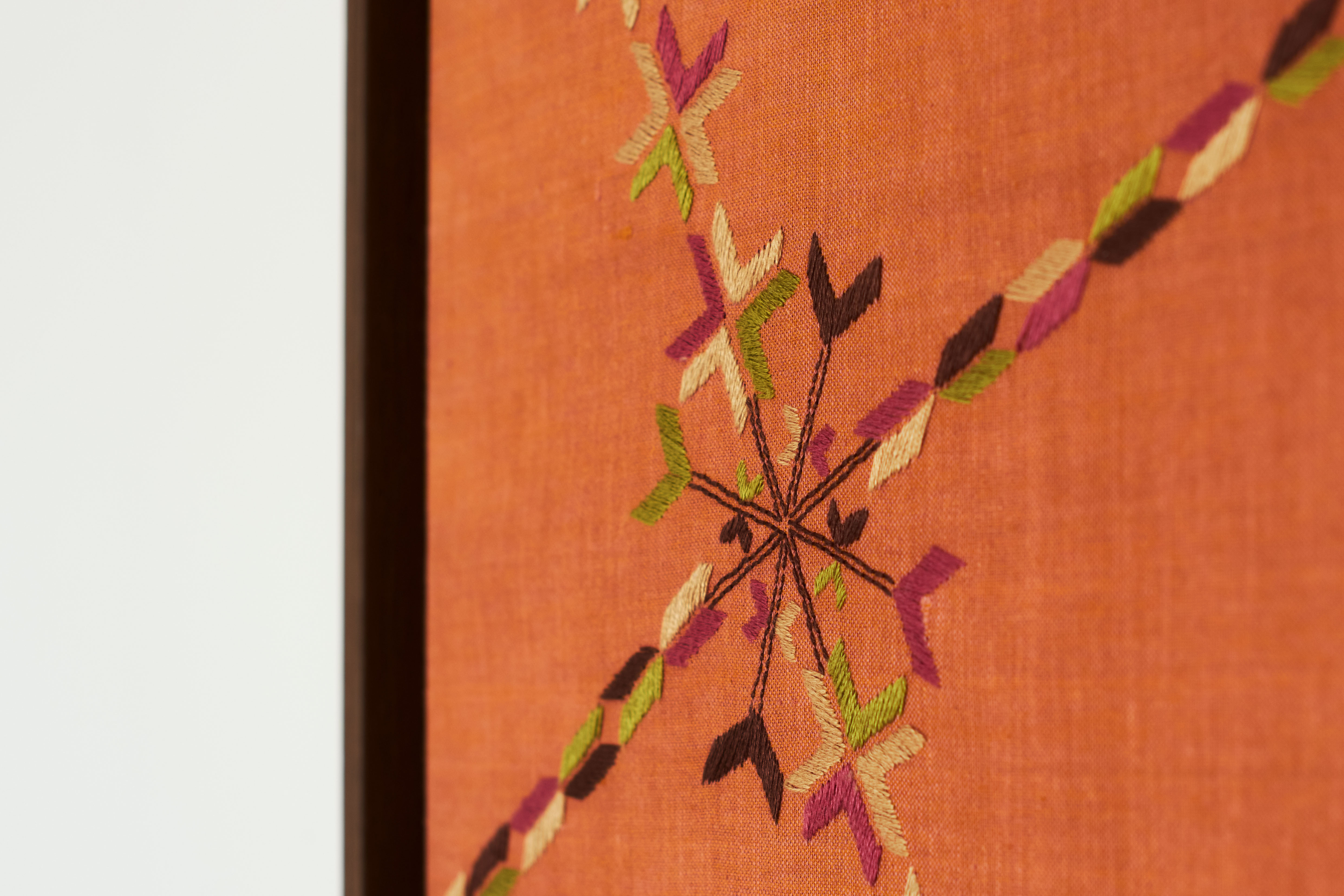 Textile art detail